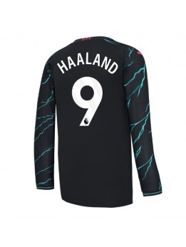 Manchester City Erling Haaland #9 Replika Tredje Kläder 2023-24 Långärmad